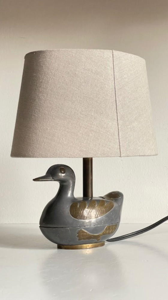 Image 1 of Vintage Duck Lamp