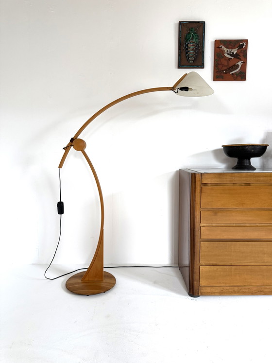 Image 1 of Lampadaire vintage « Pollo », Mario Vivaldi, Domus ‘70