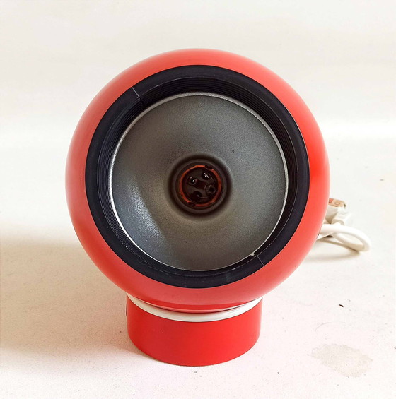 Image 1 of Lita ball lamp bright red Space Age 70s