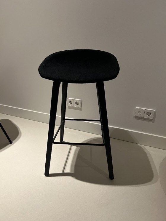 Image 1 of HAY AS 33 bar stool - height 70cm - black