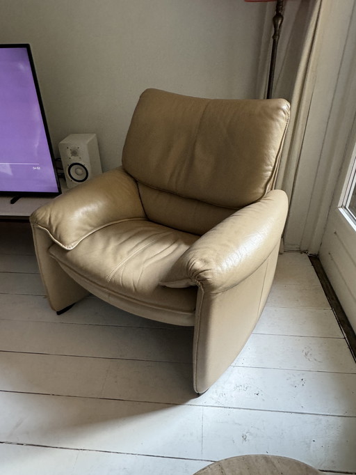 Fauteuil Leolux Beige