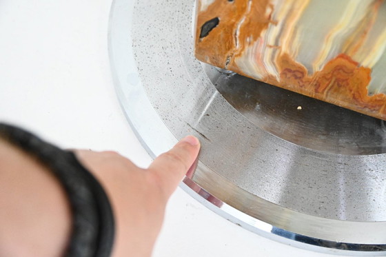 Image 1 of Lampadaire Arco "Pac-Man" par Superstudio pour Poltronova, 1970