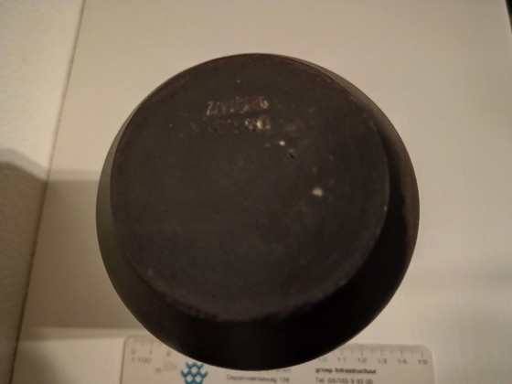 Image 1 of Vintage retro ceramics, earthenware vase Zaalberg
