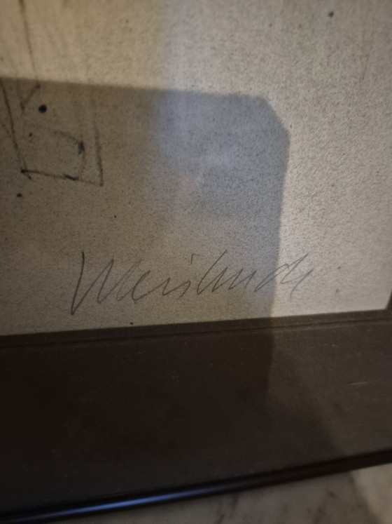 Lithograph Claude Weisbuch – Art, Glass, Metal (photo 5 of 8)
