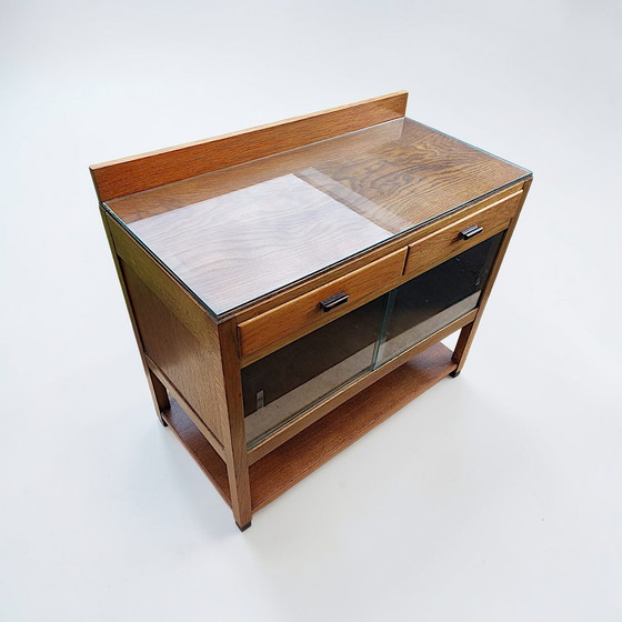 Image 1 of Antiker Art-Deco-Schrank der Amsterdamer Schule