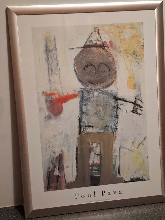 Image 1 of Painting 'Head Poter' by Poul Pava