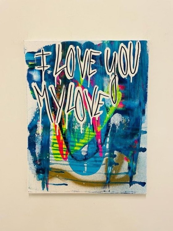 I Love You My Love - Original Painting 2022 Karl Lagasse (1981) – Paintings & Drawings, Other (photo 3 of 10)