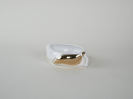 Image 1 of Plato de porcelana, diseño italiano, años 70, producción: Italia