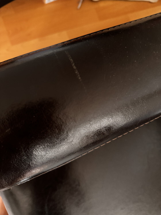 Divano in pelle stile industriale color cioccolato scuro – Home24, Divani, Wood, Leather (photo 5 of 7)