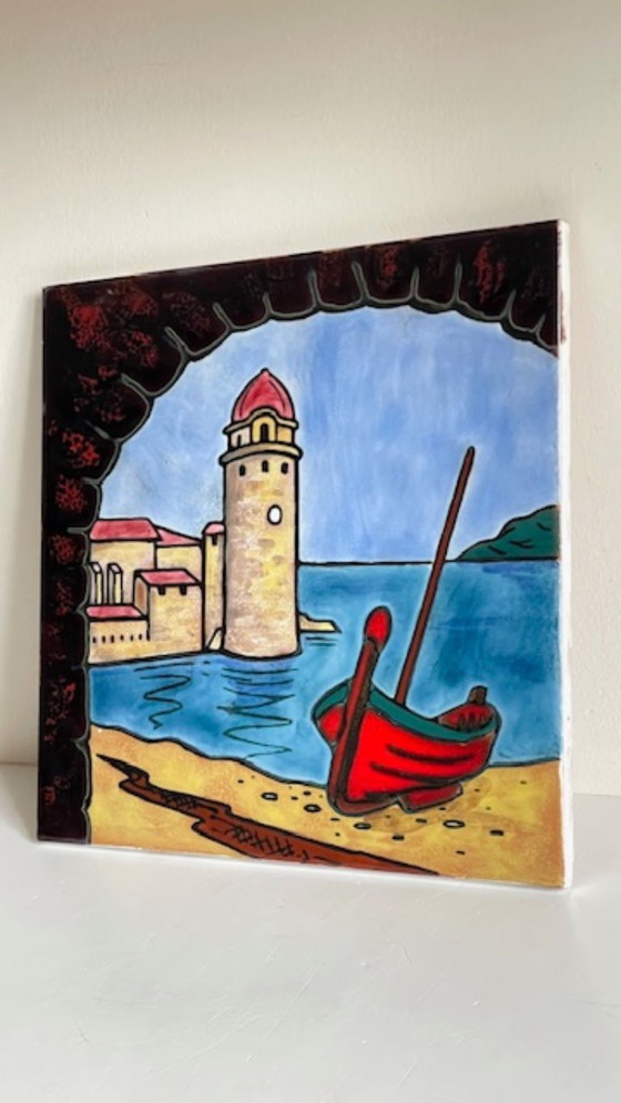 VINTAGE Keramische Wanddecoratie – Keramiek (photo 3 of 31)