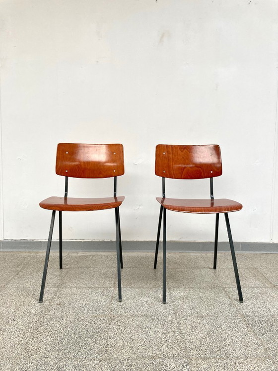 Image 1 of Two vintage F6 Eromes Marko Holland dining chairs