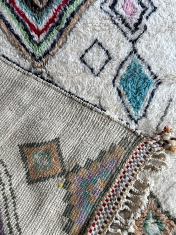 Image 1 of Tappeto berbero marocchino in lana colorata, 300x200 cm