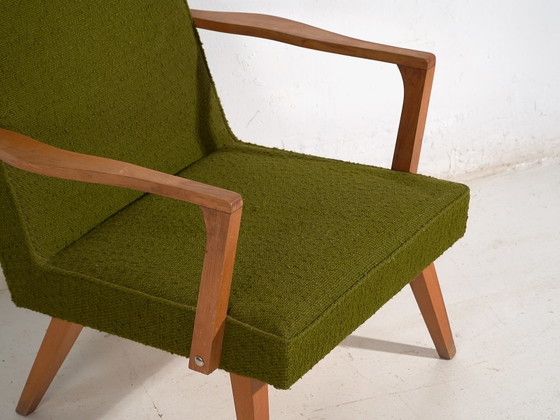 Poltrona vintage verde (c.1950) – Poltrone, Wood (photo 15 of 33)