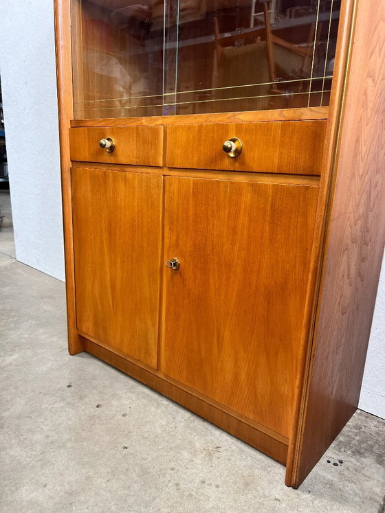 Image 1 of Vintage Highboard / Display Cabinet, Germany 1970s