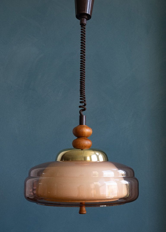 Image 1 of Herda Lampe suspendue Space Age Design