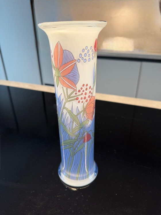 Rosenthal Vase 100 Jahr, Vasen, Glas, Blau (Foto 13 von 15)