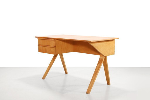 Birch EB02 desk by Cees Braakman for Pastoe