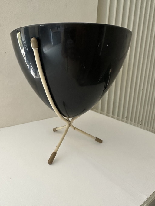 BULLET PLANTER 1950s '60s VINTAGE PLANT BOWL ON A 3-LEG