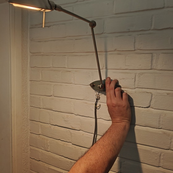 Image 1 of Hoffmeister Verstelbare Wandlamp – Duits Design Leeslamp