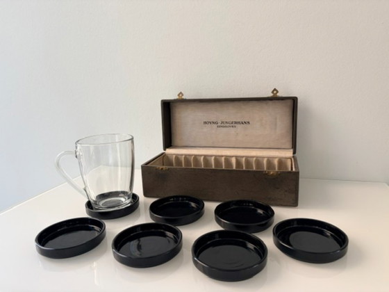 Sottobicchieri in Ceramica Vintage nella Scatola Originale – Accessori da tavola (photo 8 of 10)