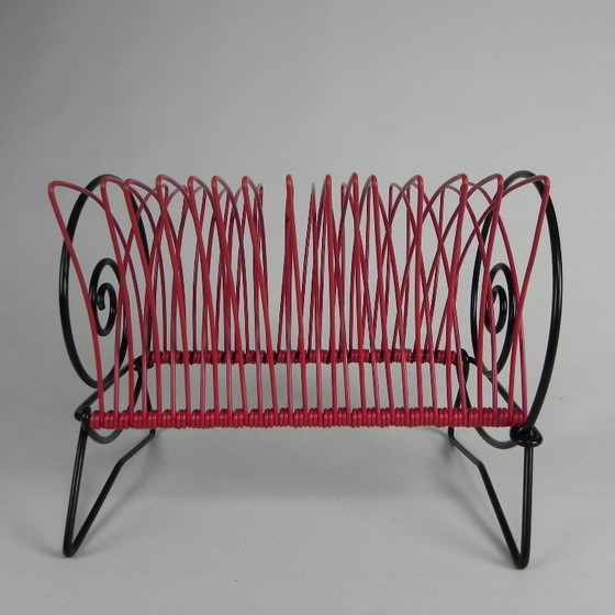 Image 1 of Platenrek voor singles of elpees, jaren 50