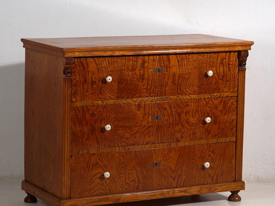 Antique Biedermeier chest of drawers (c.1850) #63 (photo 2 of 40)