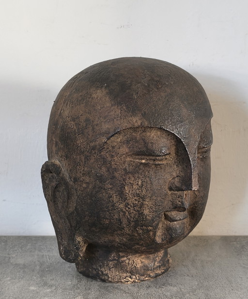 Old Buddha bust