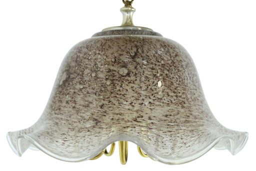Lámpara colgante de cristal estilo Hollywood Regency