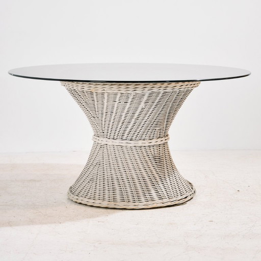 MK11543 Set in rattan e bambù, set da 5 pezzi