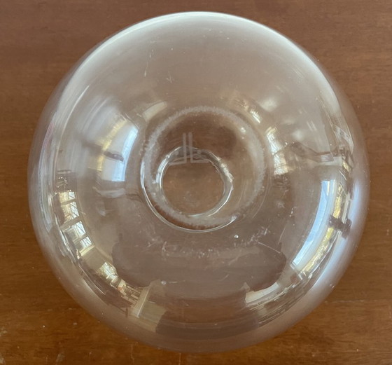 Image 1 of Chris Lanooy - Early clear glass ball vase made for the Leerdam Glass Factory