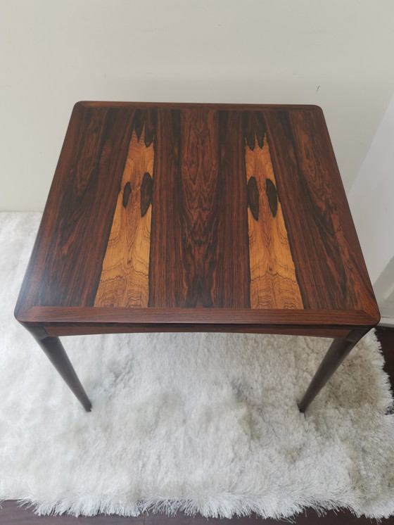 Image 1 of Scandinavische salontafel van rozenhout