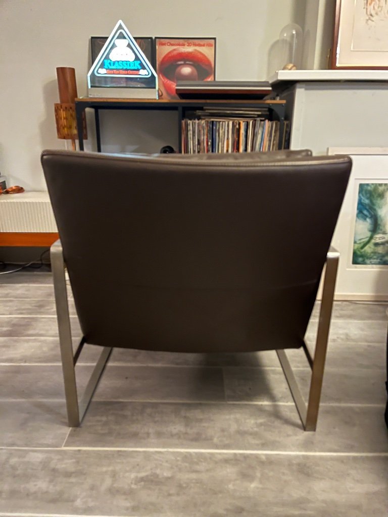 Sillón de cuero Soho Concept