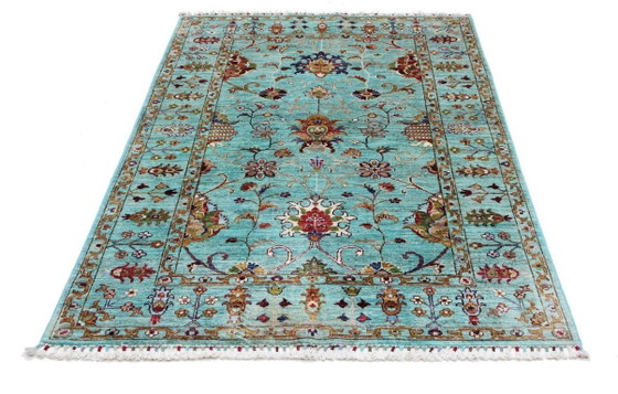Image 1 of Original Handgeknüpfter Ziegler Teppich 180 X 122 Cm Top Zustand