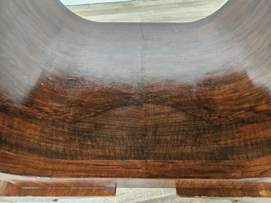 Art Decò Dining Table in Walnut Burl, 1940 – Wood (photo 17 of 21)