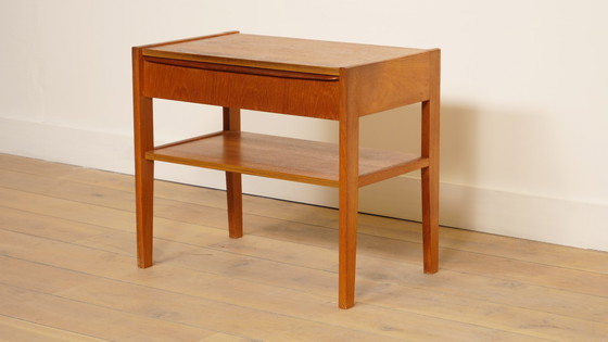 Image 1 of Vintage Ladekast | Nachtkastje | Audiomeubel | Teak