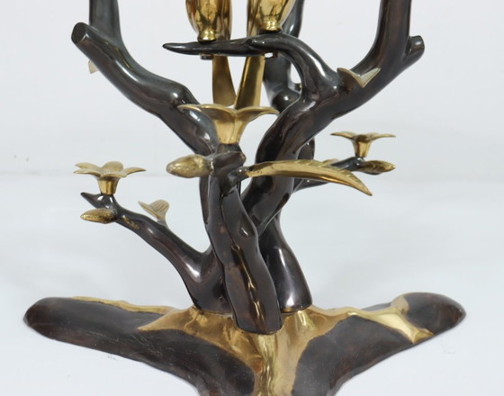 Image 1 of Table basse Hollywood Regency par Willy Daro, Belgique, années 1970