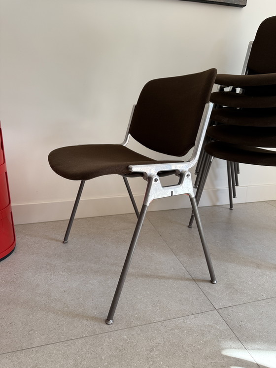 Image 1 of 6x Castelli model DSC106 chairs - design Giancarlo Piretti