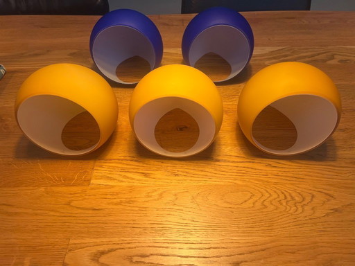 Leucos Golf P1 wall lamps