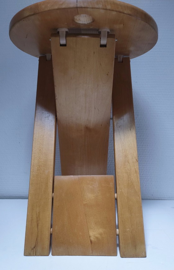 Image 1 of hocker "suzy" adrian reed buchenholz 90er jahre