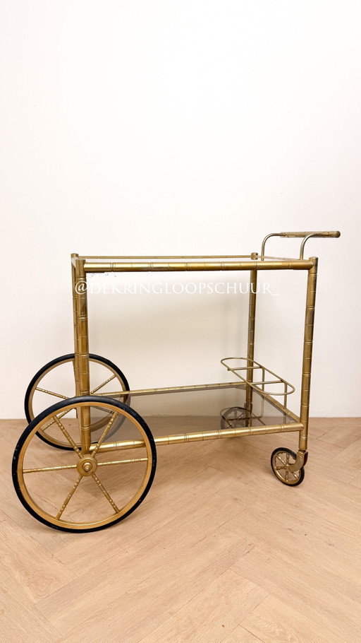 Desserte de style vintage – serveerwagens, Glass, Metal
