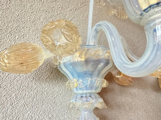 Vintage paar Murano wandlampen – Metaal, Murano Glas (photo 4 of 16)