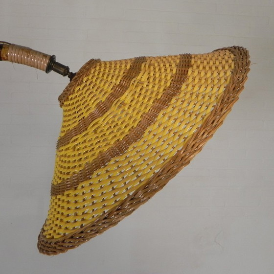 Image 1 of Standing bamboo lamp, 1950s