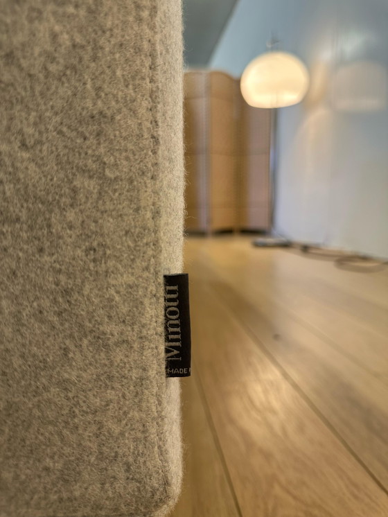 Image 1 of ZG Minotti Canapé 2/3 places Laine grise | Nettoyé par un professionnel