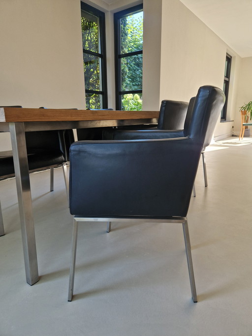 6x Foucault Esszimmerstuhl