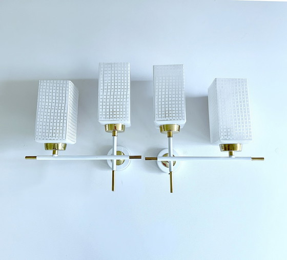 Image 1 of 2X Architectonic Vintage Wall Lights