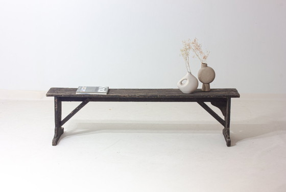 Image 1 of Panca laterale francese antica