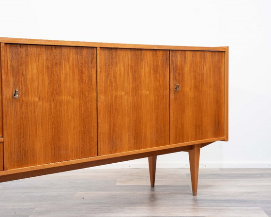 Image 1 of Sideboard from the 1960s in walnut, with bar compartment