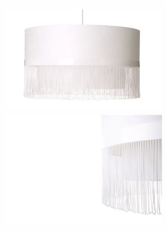 Moooi 2x Fringe 1 E 1x Fringe 6 Lampade a sospensione di design – Metal, Textile (photo 2 of 13)