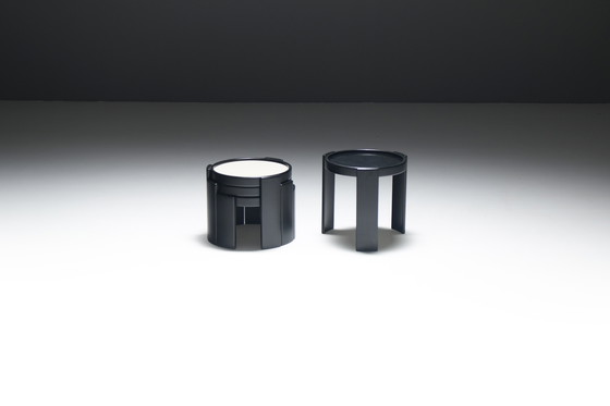 Image 1 of Tables gigognes "780" en édition limitée par Gianfranco Frattini pour Cassina Italy