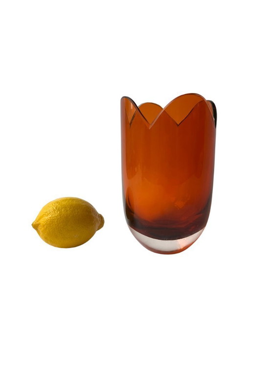 Image 1 of Dutch Design - Tulpvaas Siem van der Marel (Glasfabriek Leerdam)